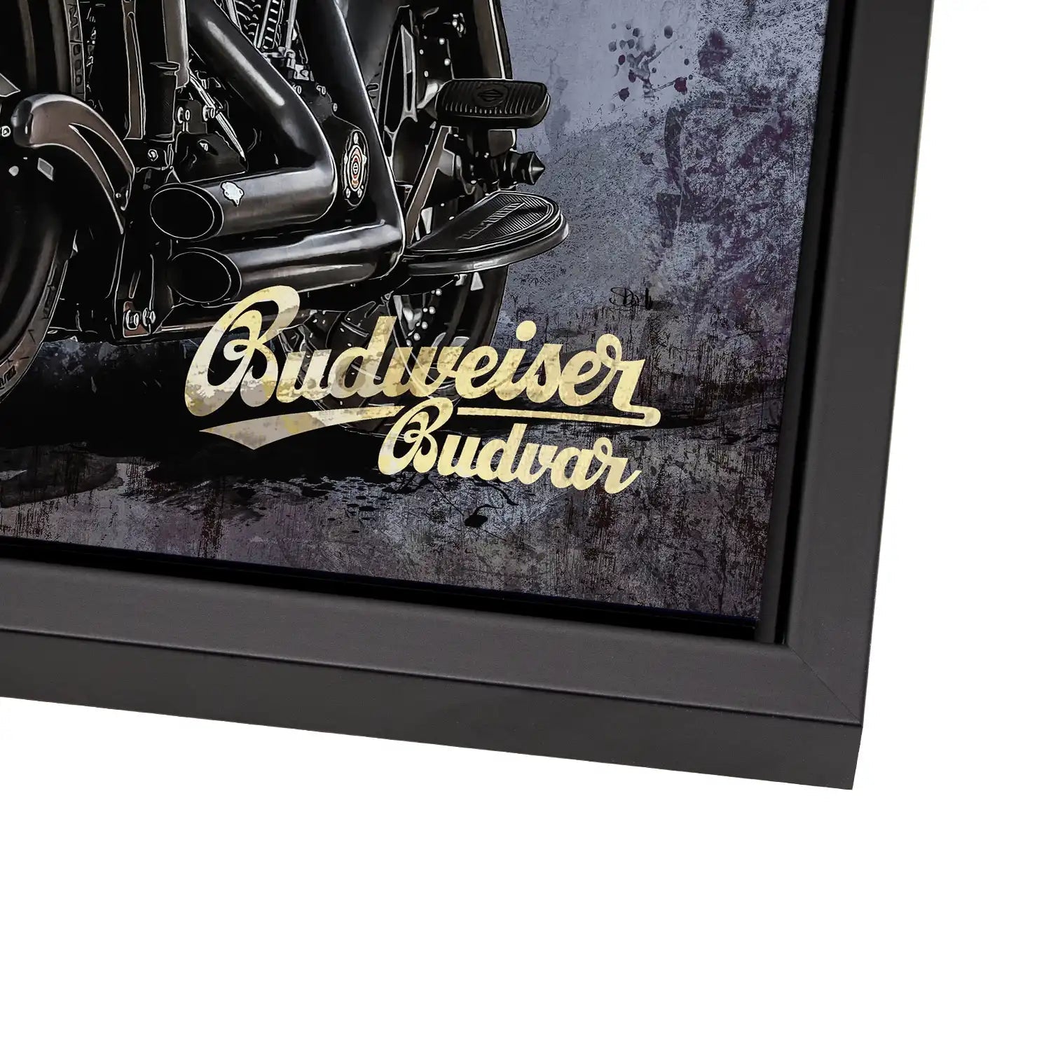 Harley USA Pop Art Nr.2 AluDibond Bild INGALERIE