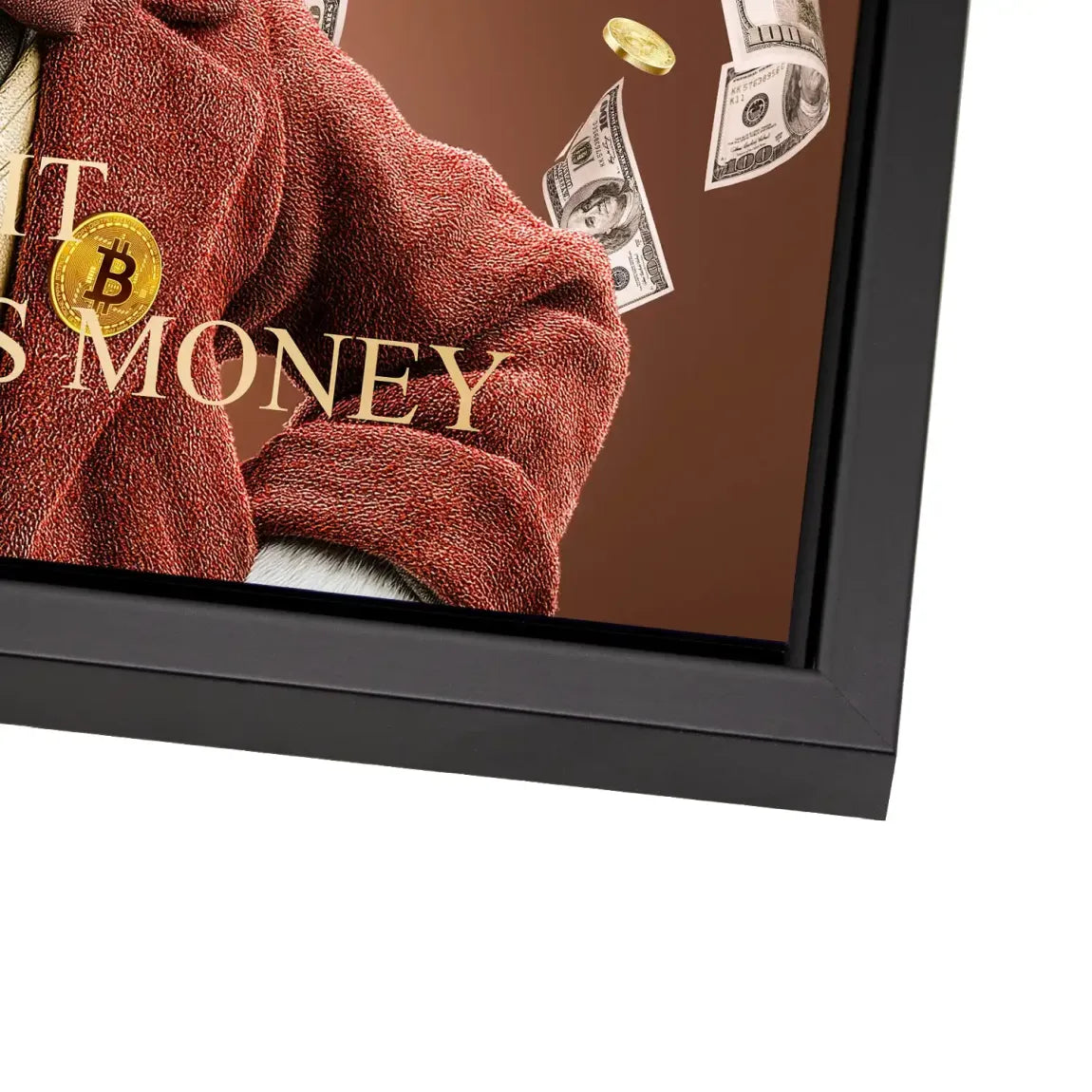 Money Empire Dagobert Duck AluDibond Bild