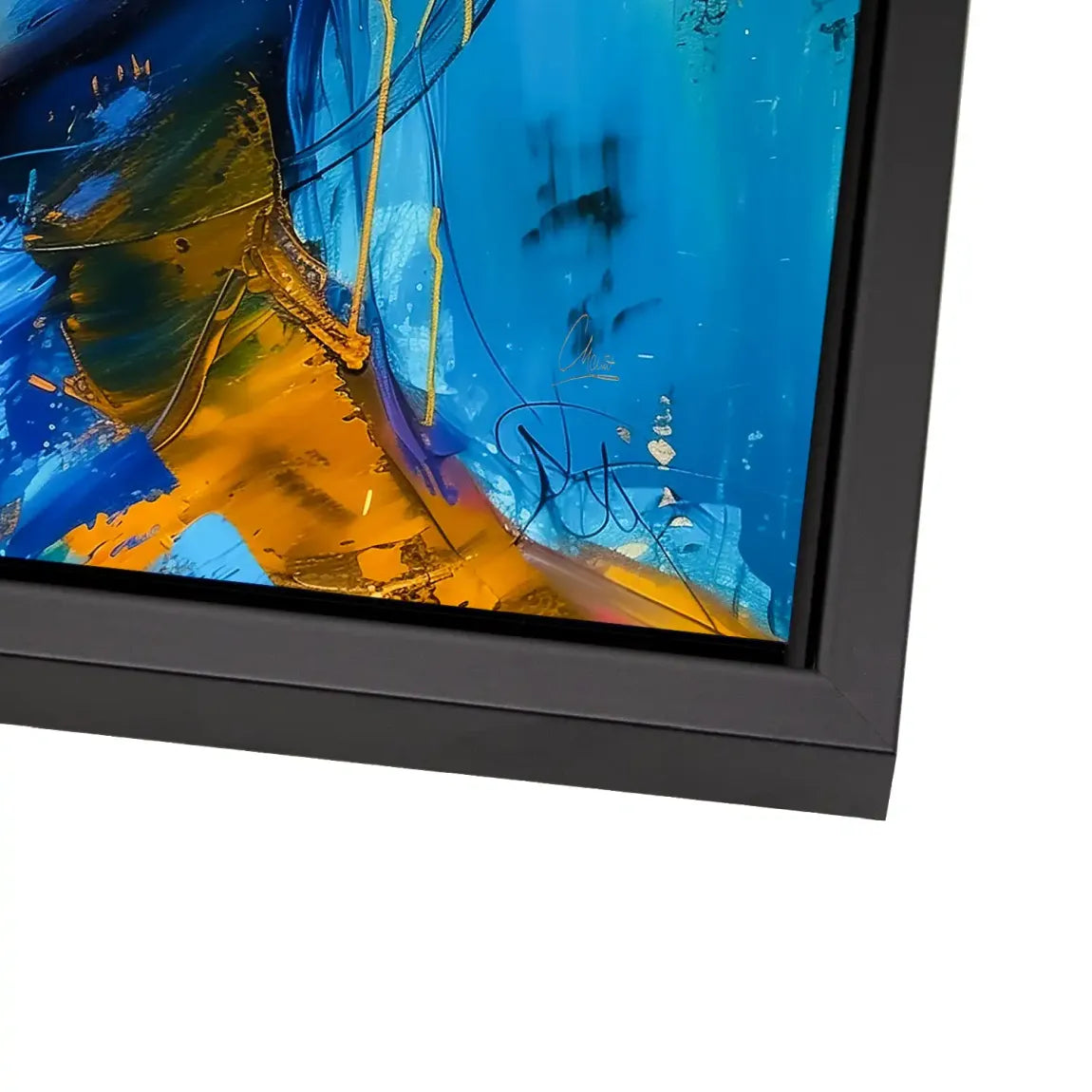 Golden Shade Alu Dibond Bild