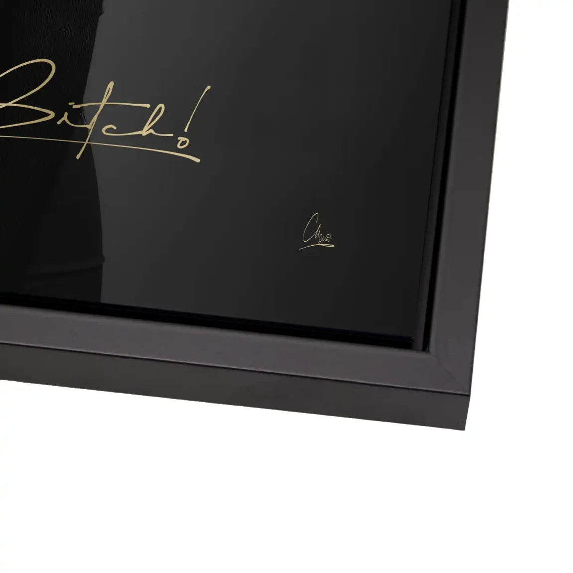 Monroe Life is a Bitch Alu Dibond Bild
