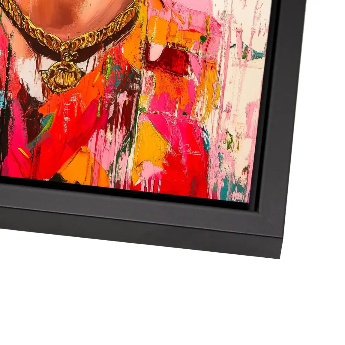 Frida Kahlo Happy Smile Alu Dibond Bild