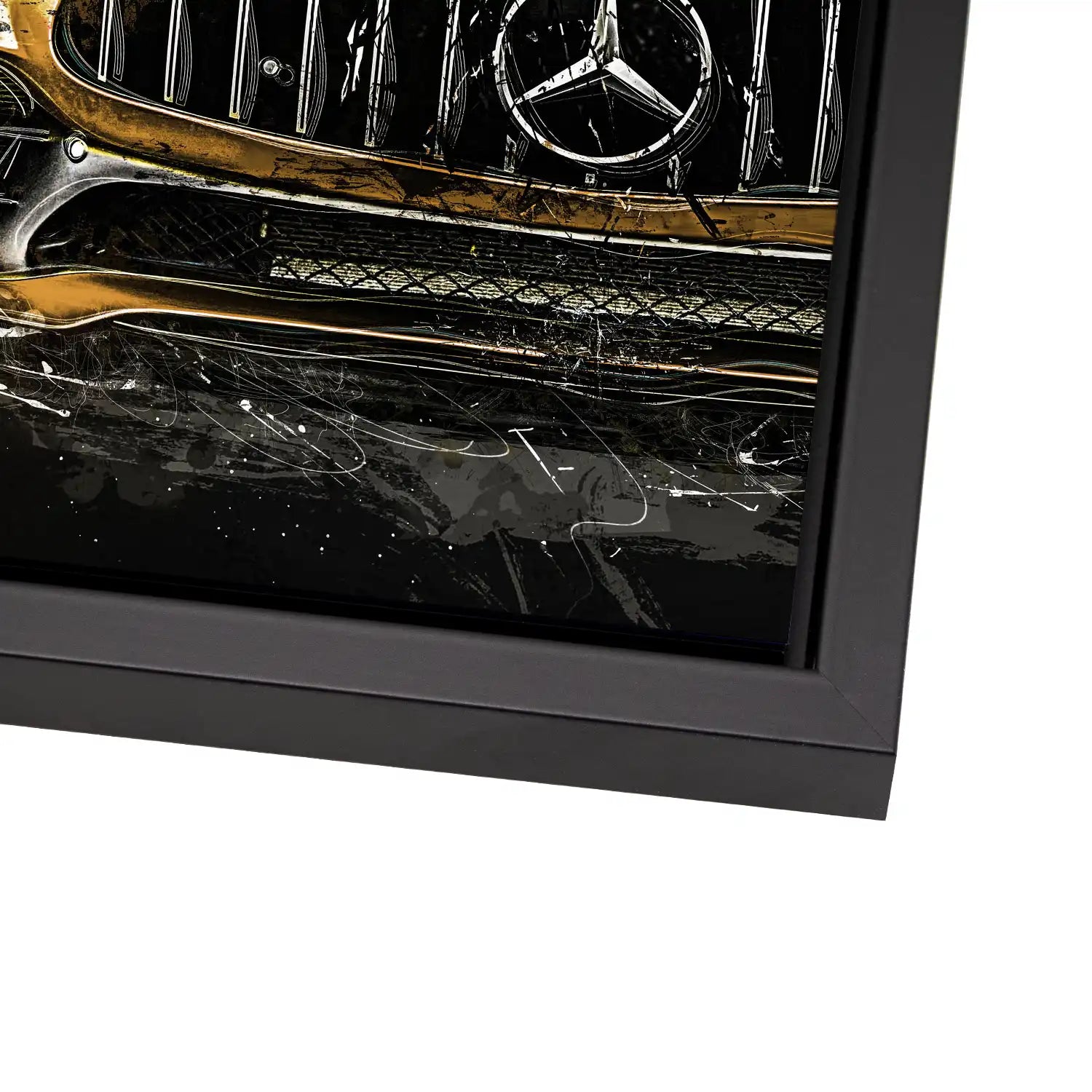 Mercedes AMG GT Modern Art AluDibond Bild INGALERIE