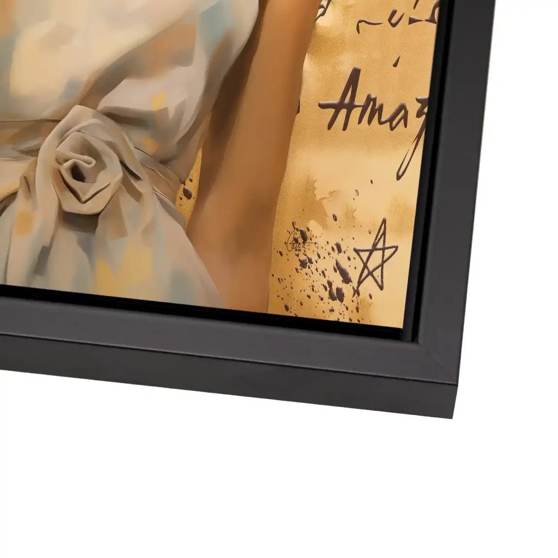 Audrey Hepburn Modern Art AluDibond Bild INGALERIE