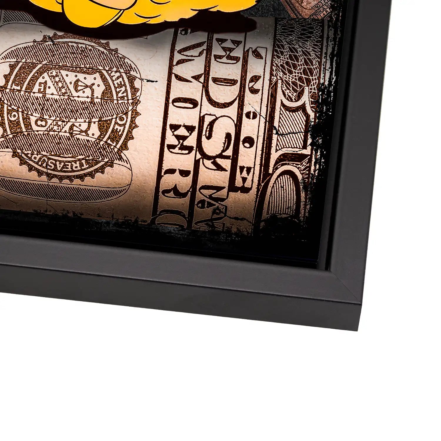 Dagobert Money Style AluDibond Bild INGALERIE