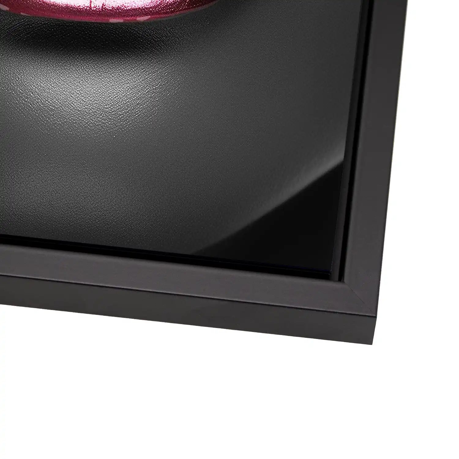 Silver Louis Lips AluDibond Bild INGALERIE