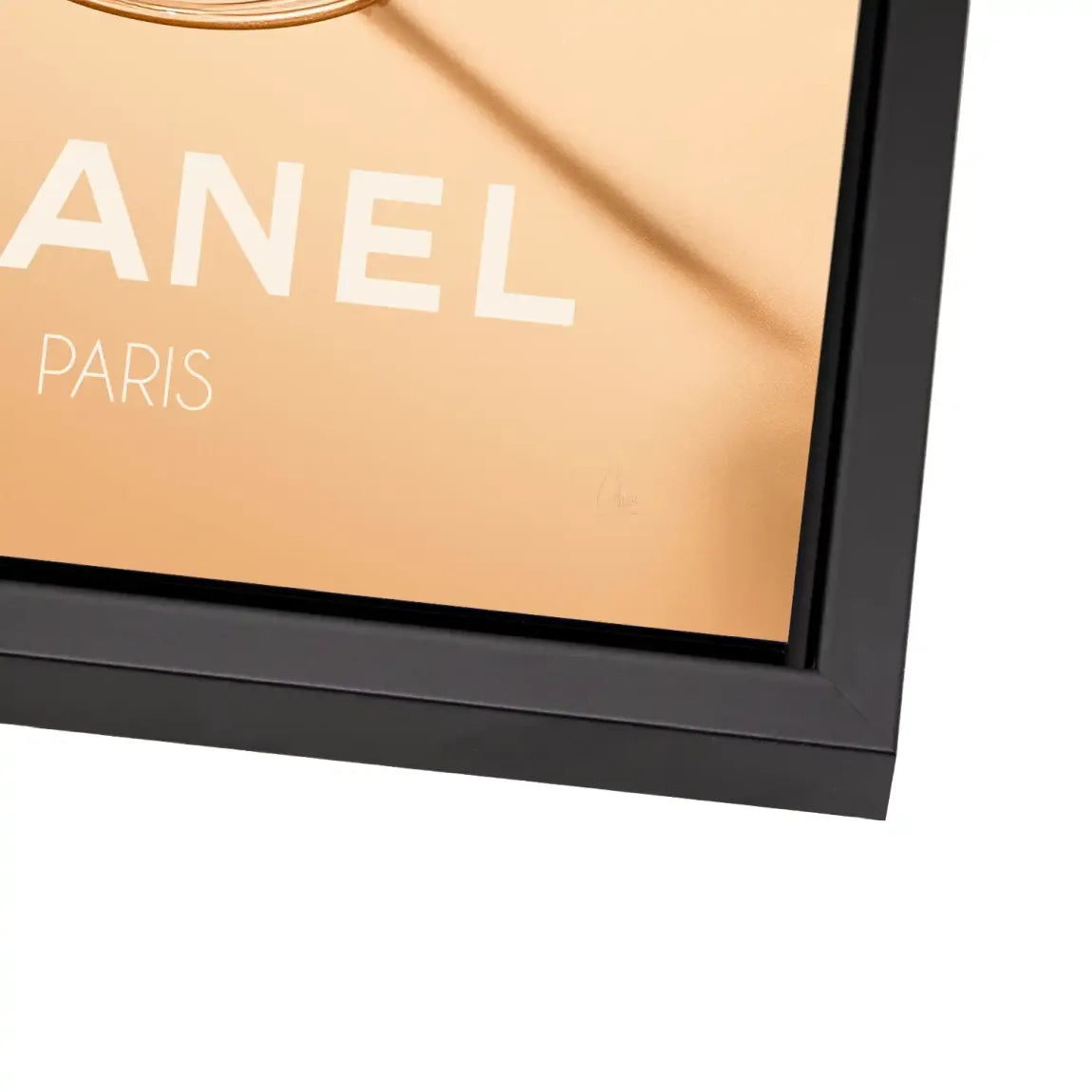 Chanel Glam Cocktail Alu Dibond Bild
