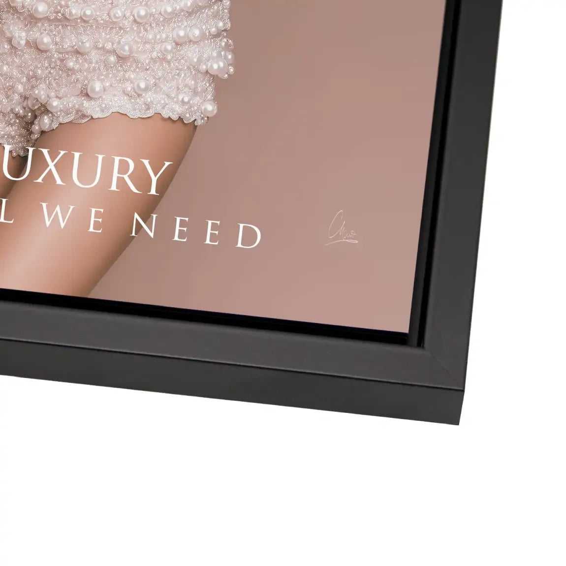 Coco Elegance Alu Dibond Bild
