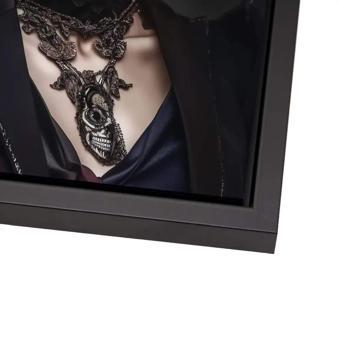 Lady der Schatten Bild auf Alu Dibond INGALERIE