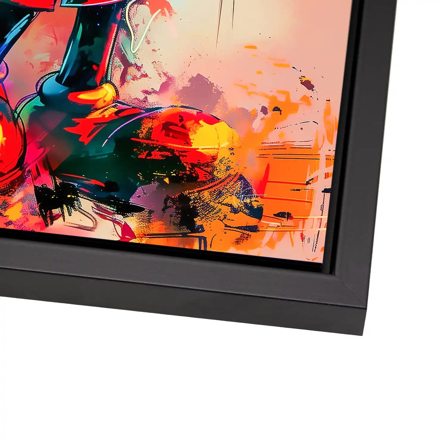 Micky Abstrakt Modern AluDibond Bild INGALERIE