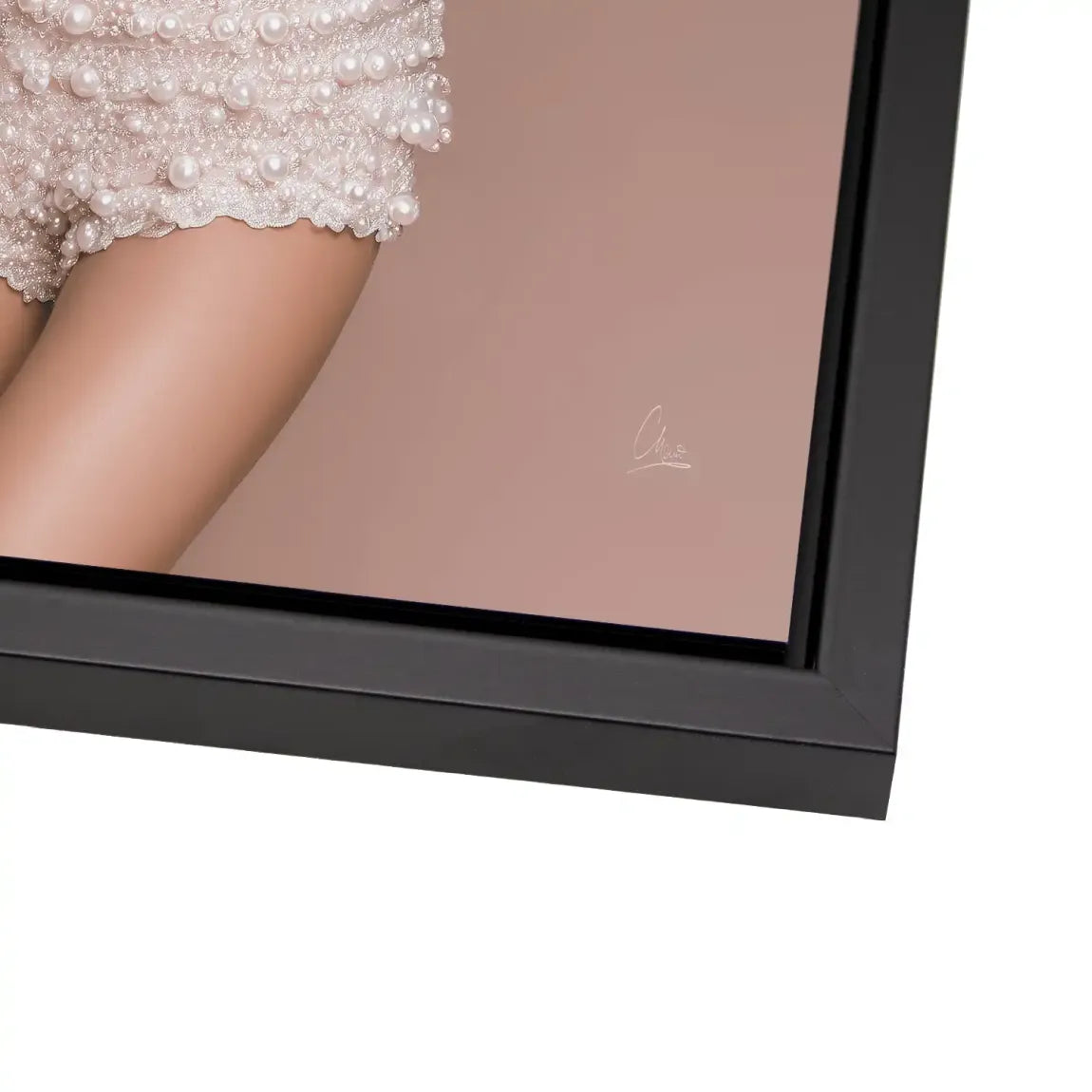 Marilyn Monroe Ice Pearl Alu Dibond Bild