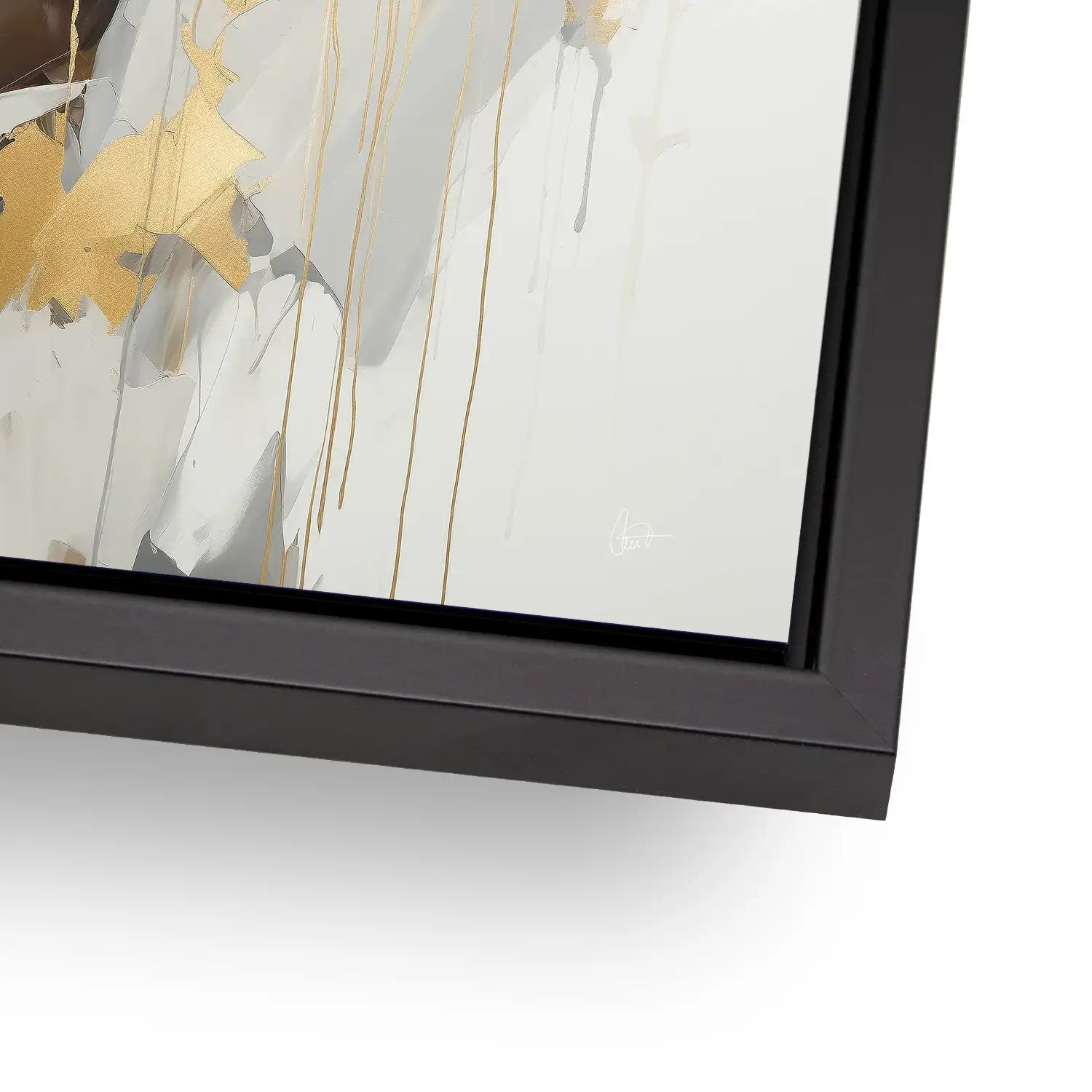 Golden Girl AluDibond Bild INGALERIE