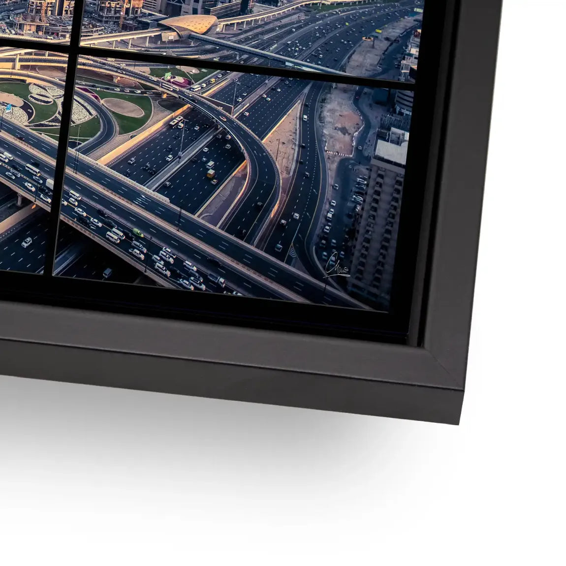 Skyline Dreams Dubai AluDibond Bild