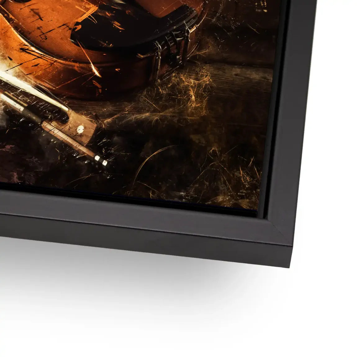 Silent Strings Violine AluDibond Bild