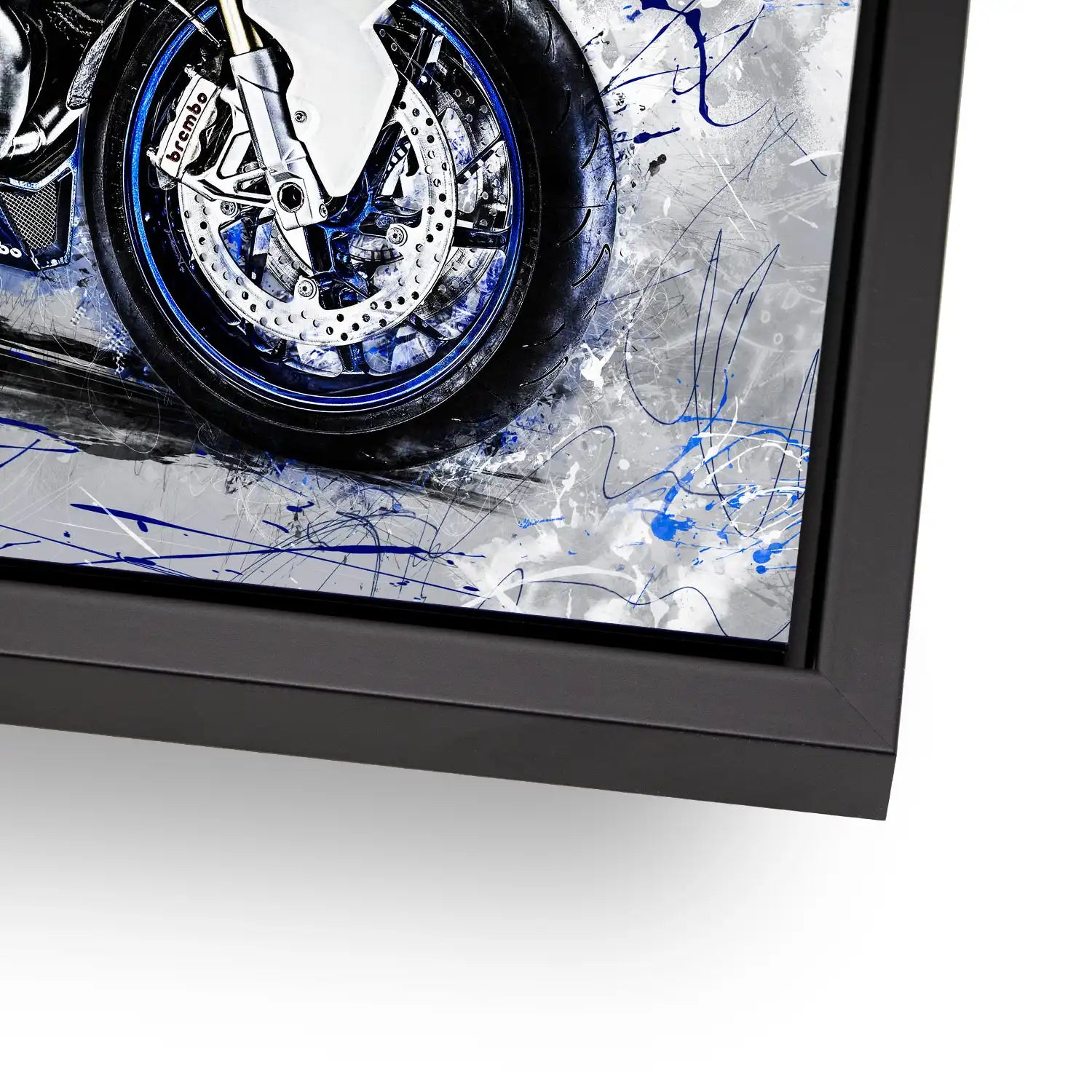 BMW HP2 Sport Abstrakt AluDibond Bild INGALERIE