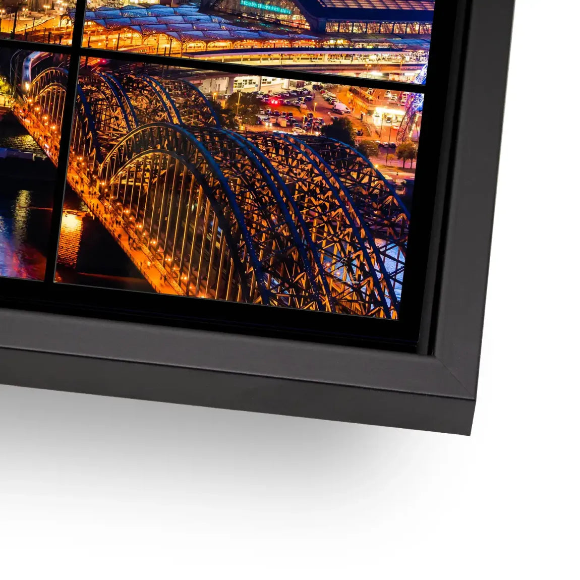 Köln Skyline View AluDibond Bild