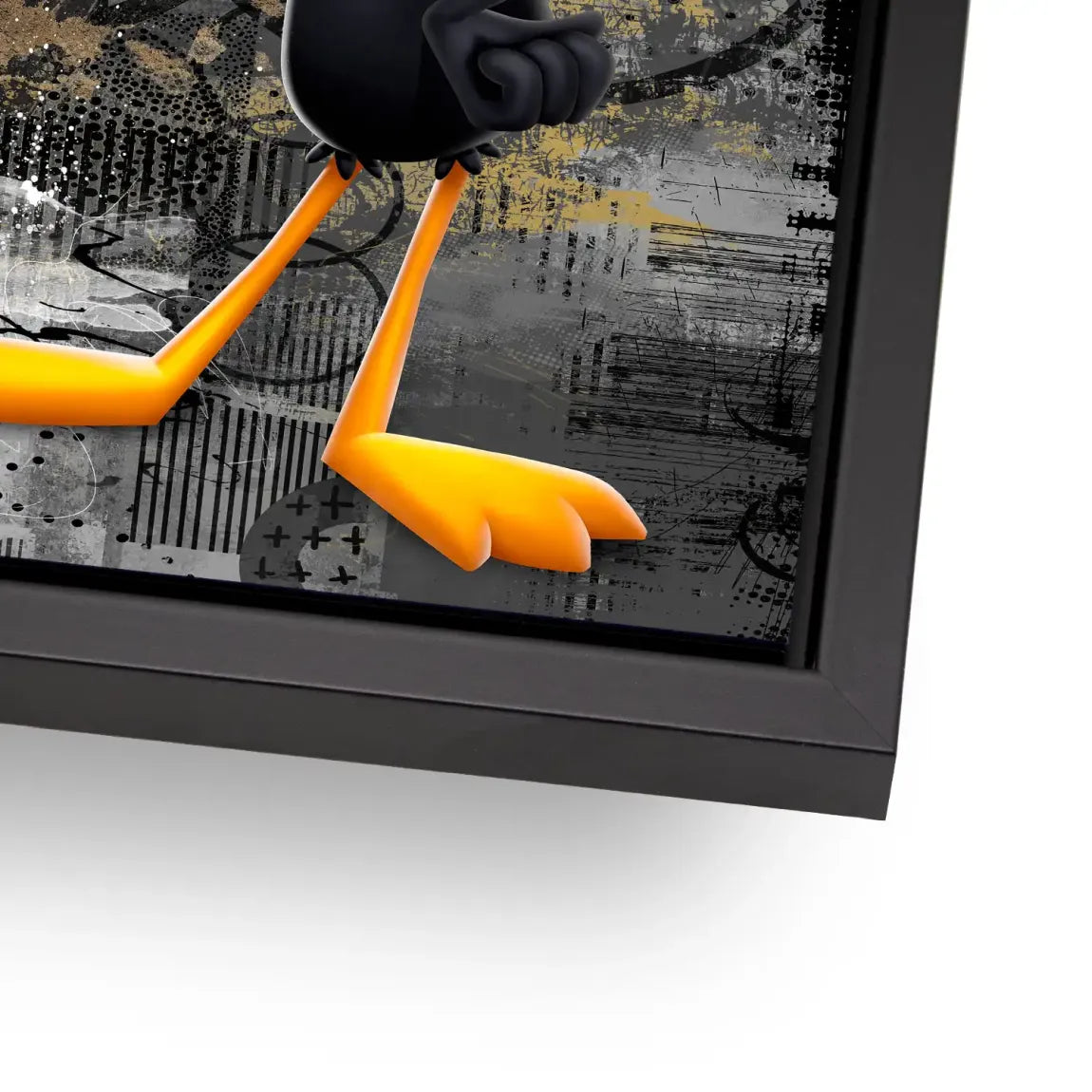 Tweety Duffy Champagner AluDibond Wandbild
