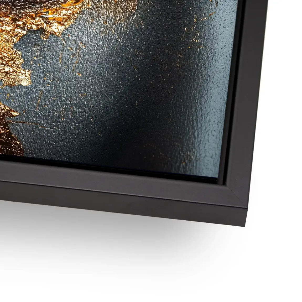 Flammenblick der Stille AluDibond Bild INGALERIE