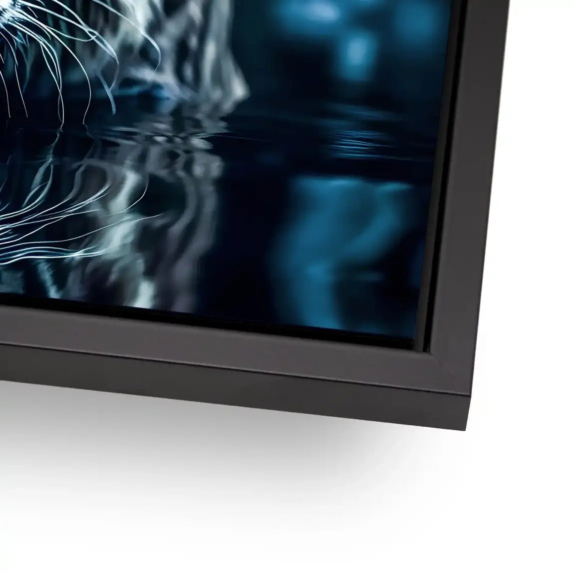 Tiger by Night AluDibond Bild INGALERIE