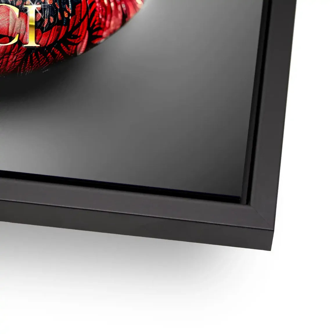 Gucci Lips Nr.2 AluDibond Bild INGALERIE