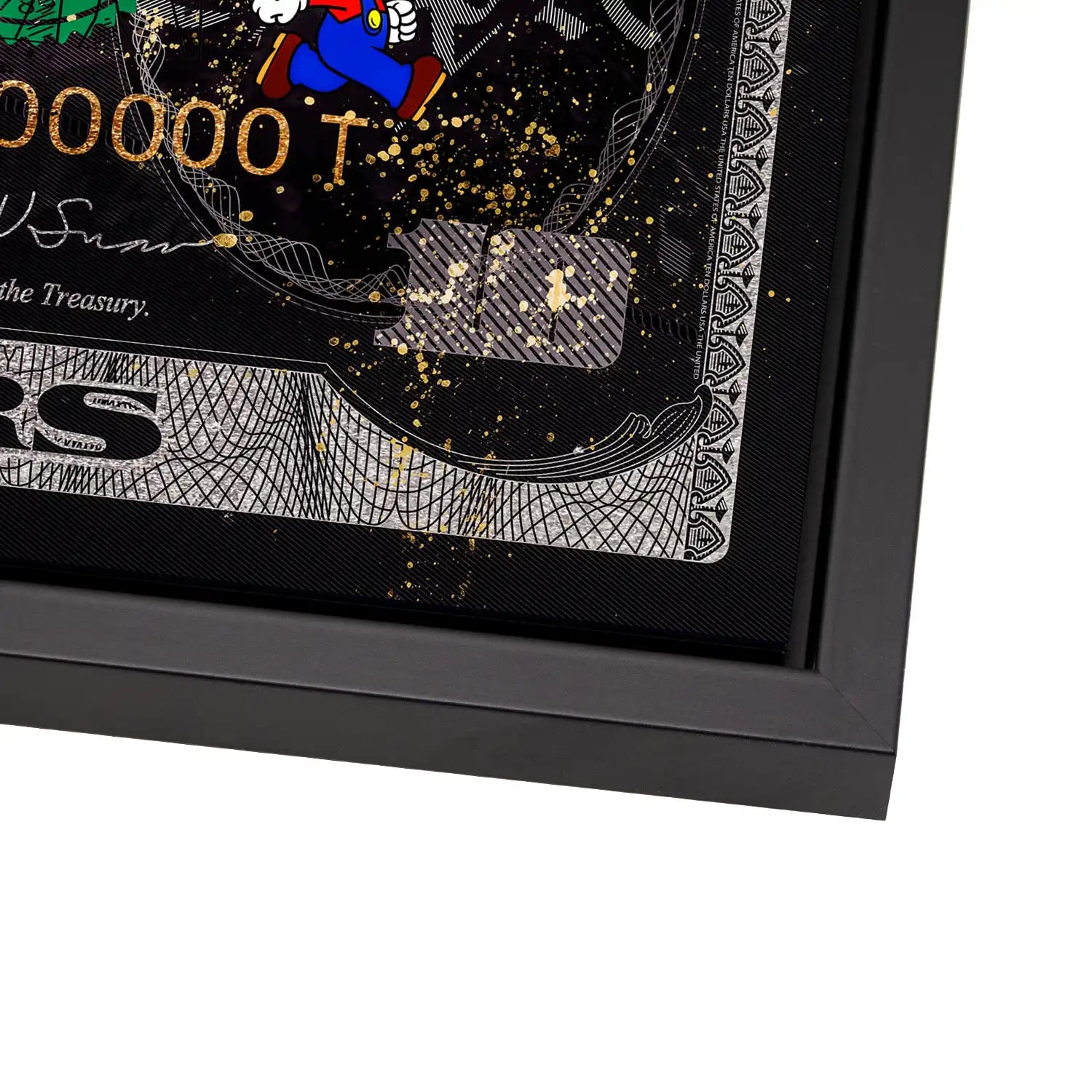 Tweety und Sylvester Hustle Dollar AluDibond Bild INGALERIE