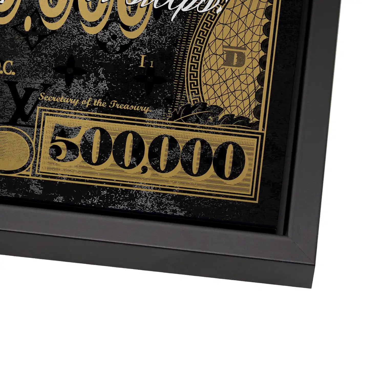 Dagobert Dollar Vintage AluDibond Bild INGALERIE