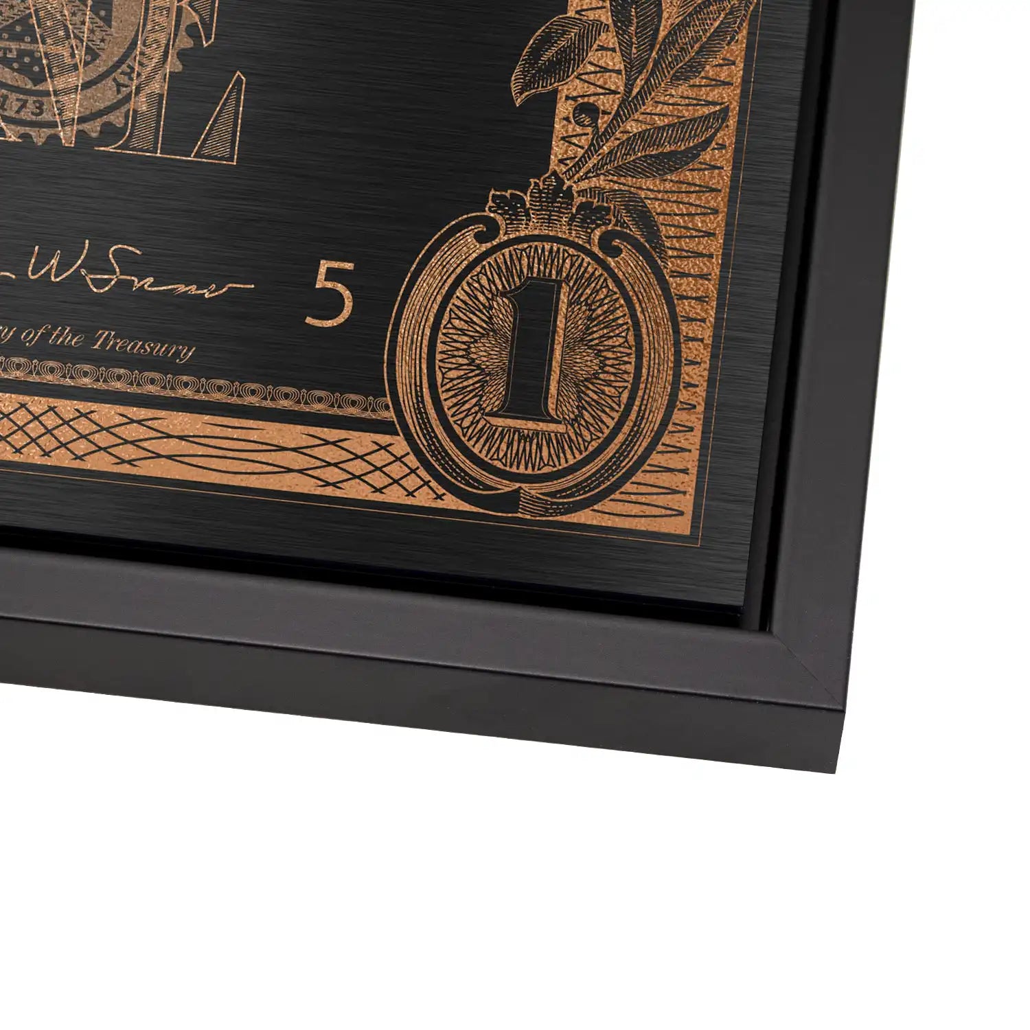One Dollar Bull Style AluDibond Bild INGALERIE