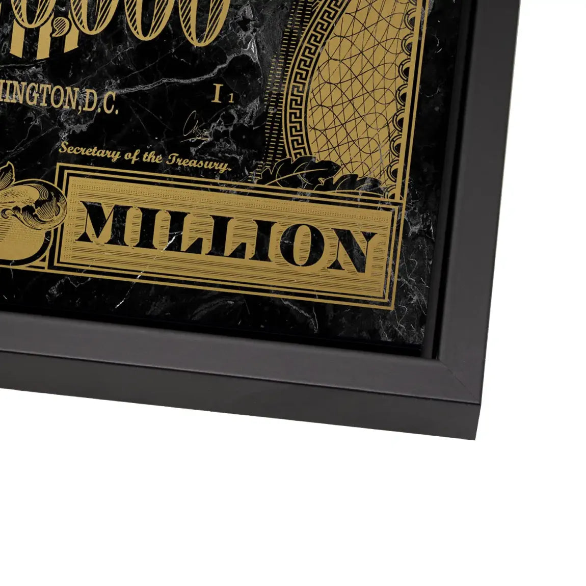 Million Vision George Washington Alu Dibond Bild