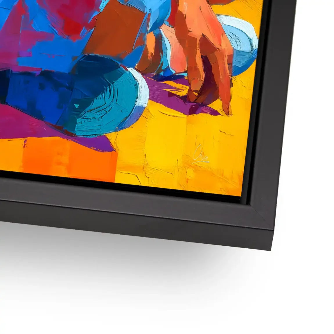 Feel the Sound Aludibond Bild