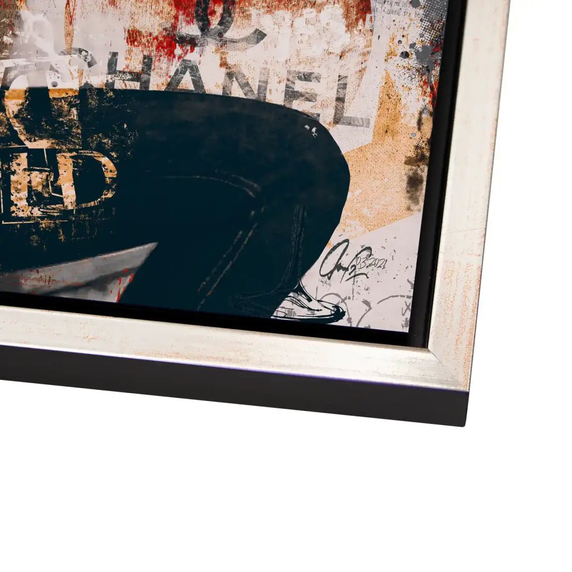 Sophia Loren Street Art Nr.2 AluDibond Bild INGALERIE