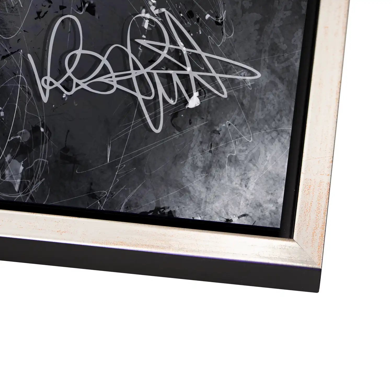 Rossi Abstrakt Style AluDibond Bild INGALERIE