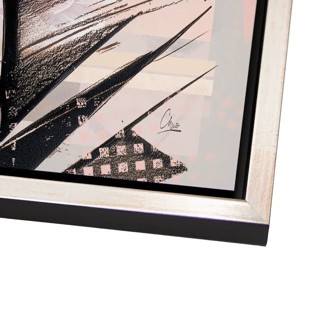 Soft Kiss Abstrakt Alu Dibond Bild