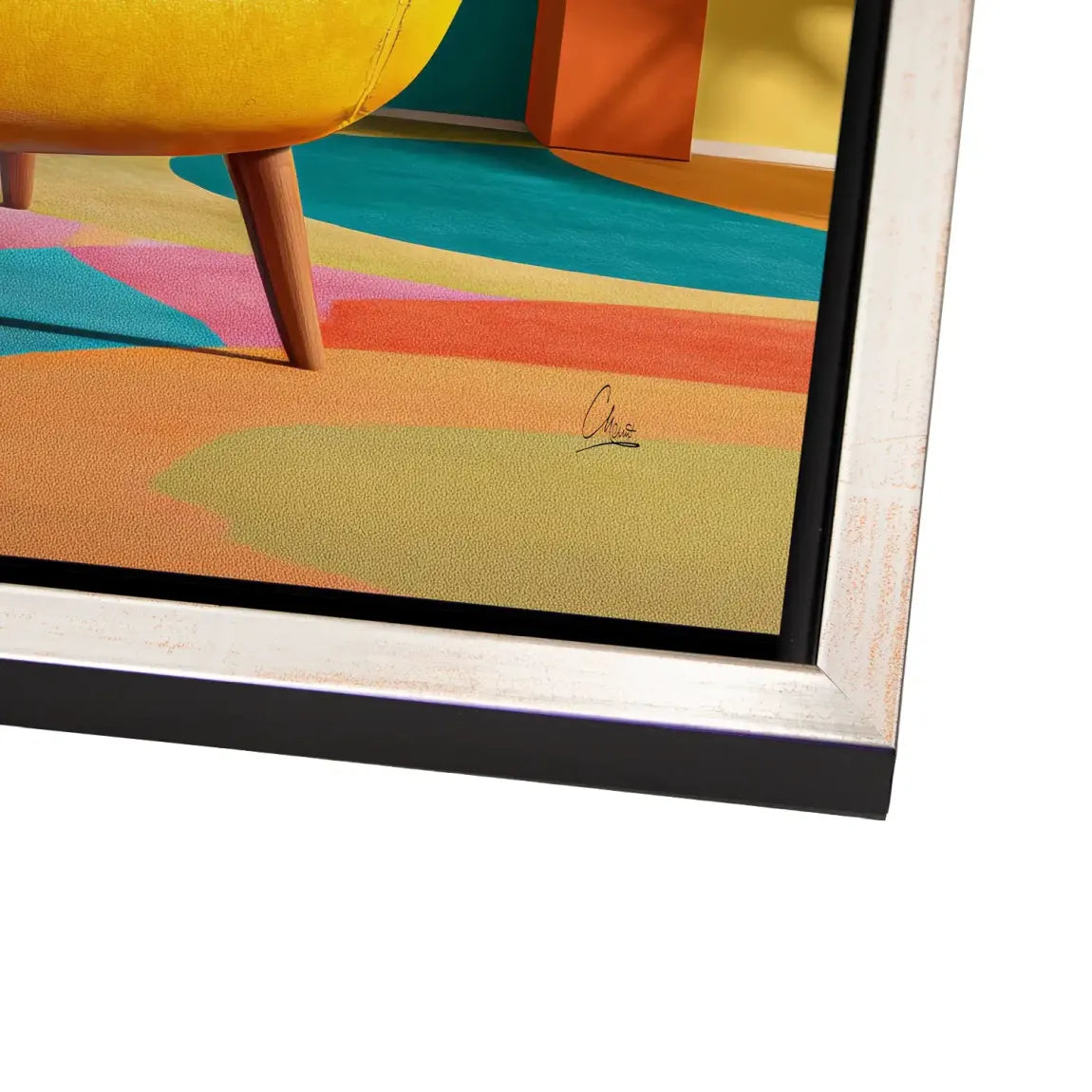 Sunny Seat Alu Dibond Bild