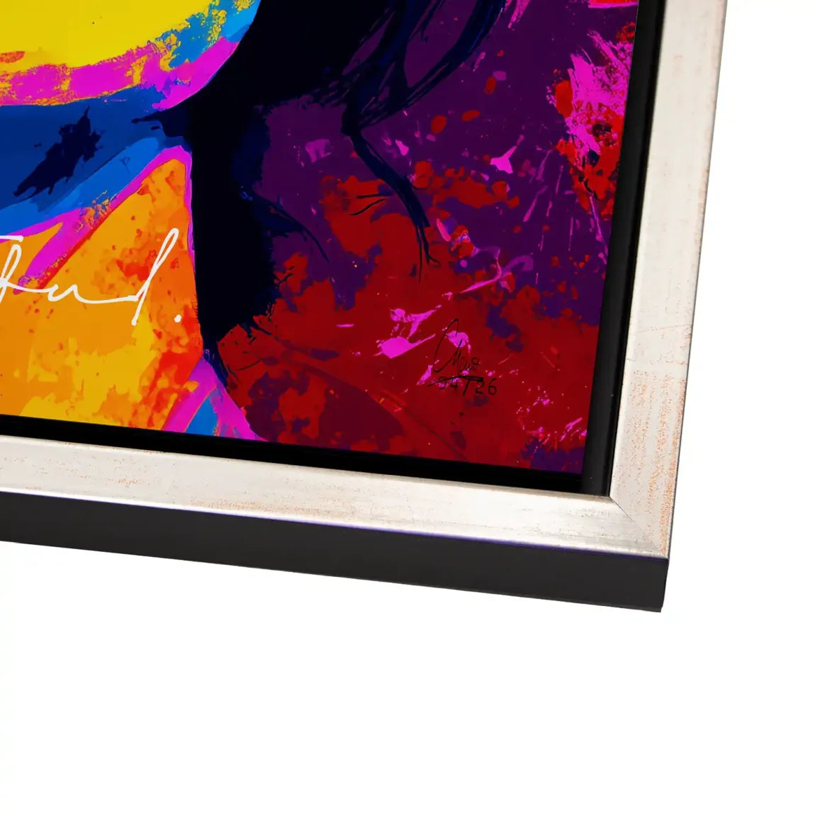 Be Wild Alu Dibond Wandbild
