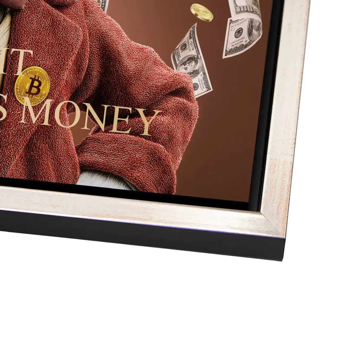 Money Empire Dagobert Duck AluDibond Bild