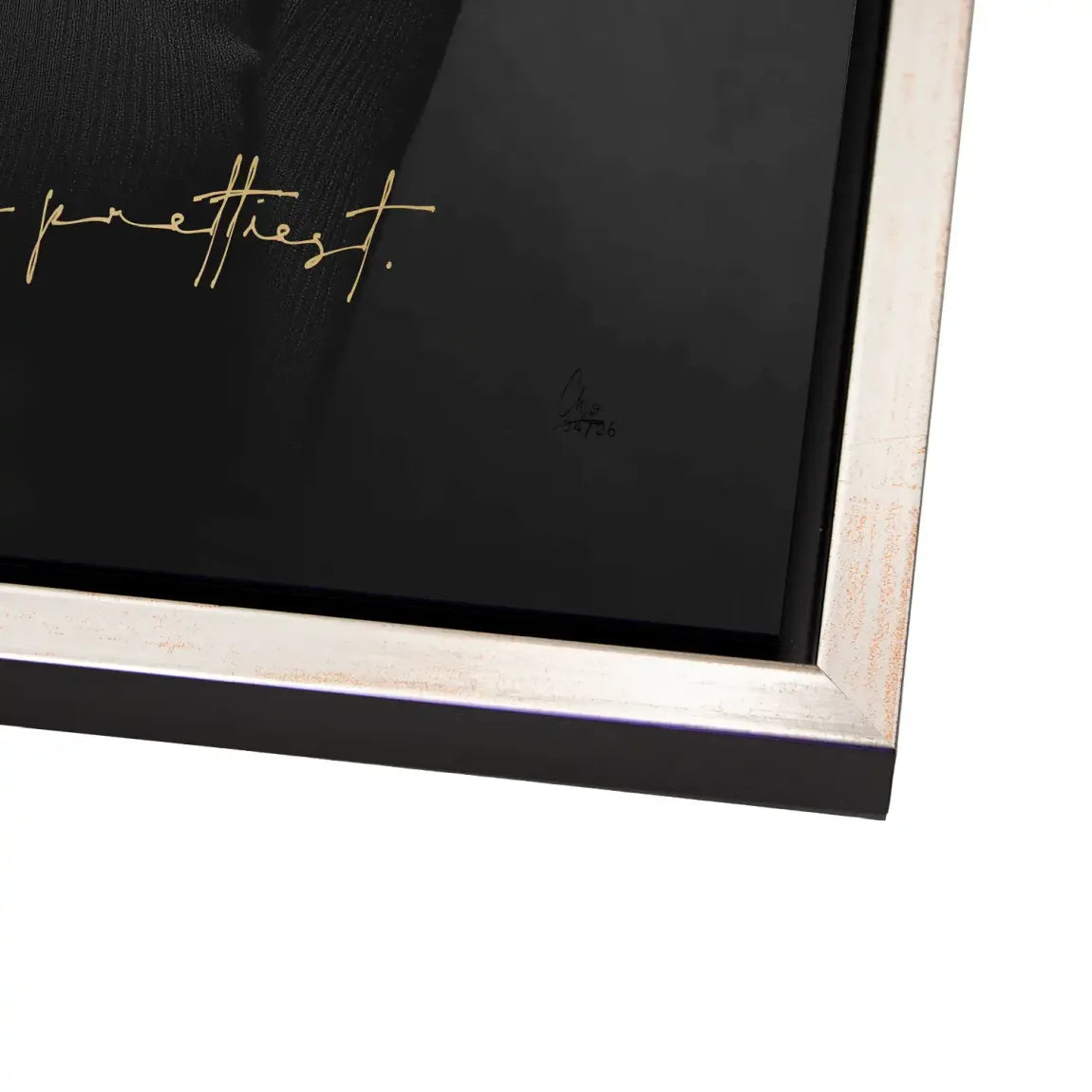 Audrey Hepburn Pretty Alu Dibond Wandbild