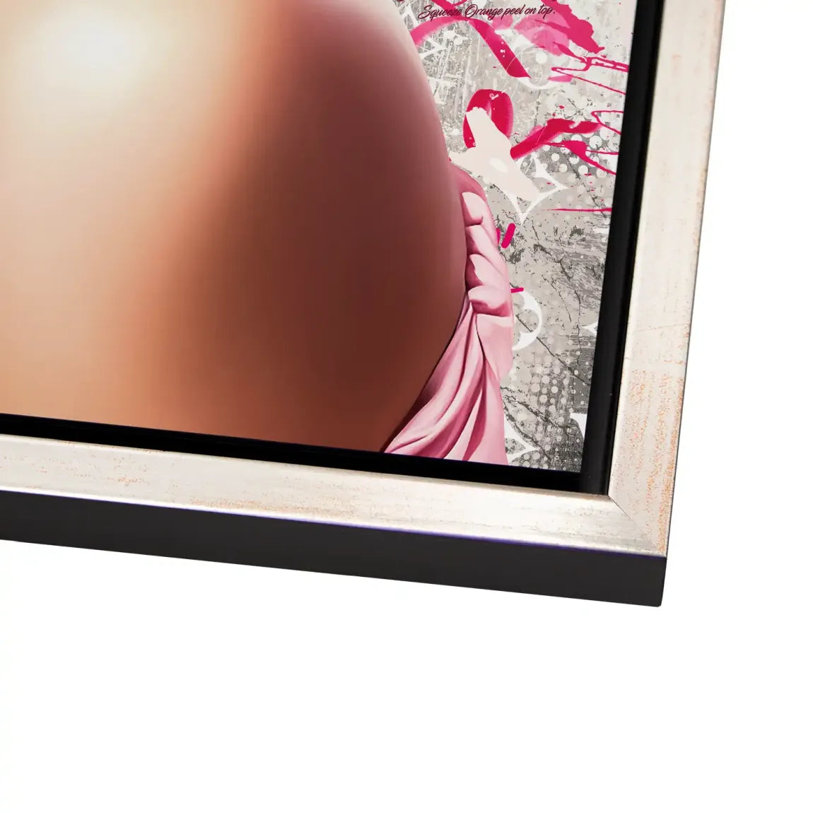 Marilyn Glam in Pink AluDibond Bild INGALERIE