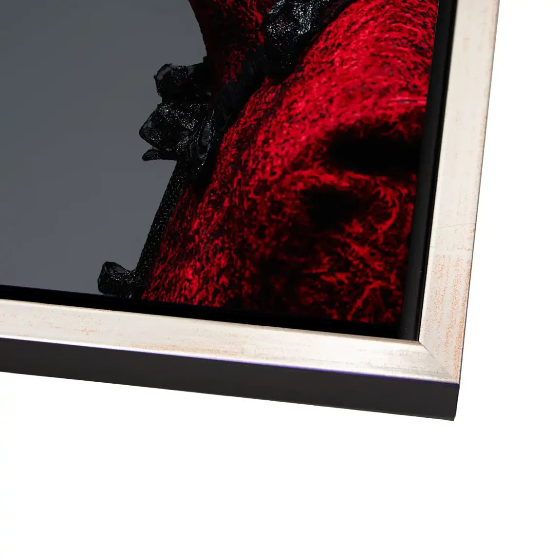 Leopardin Diva Alu Dibond Wandbild