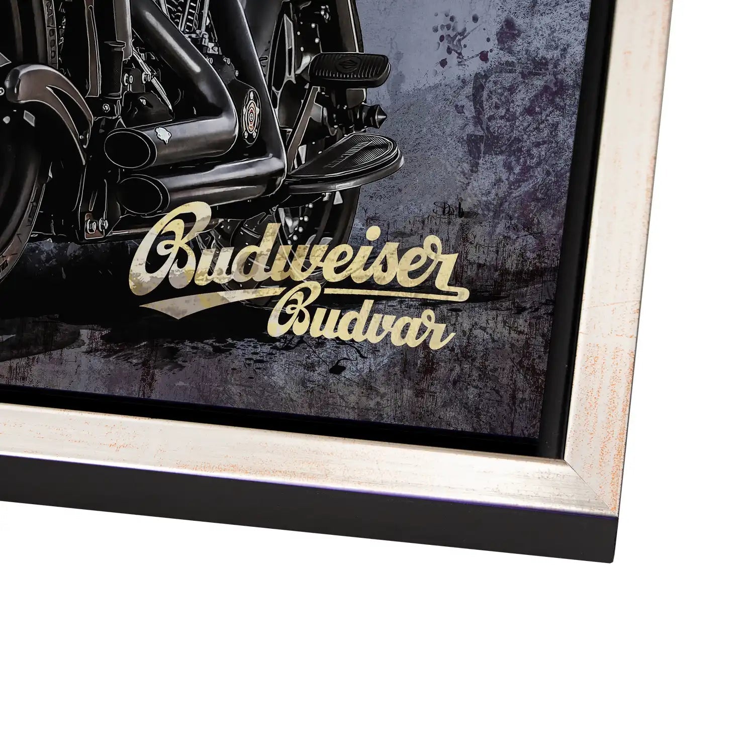 Harley USA Pop Art Nr.2 AluDibond Bild INGALERIE