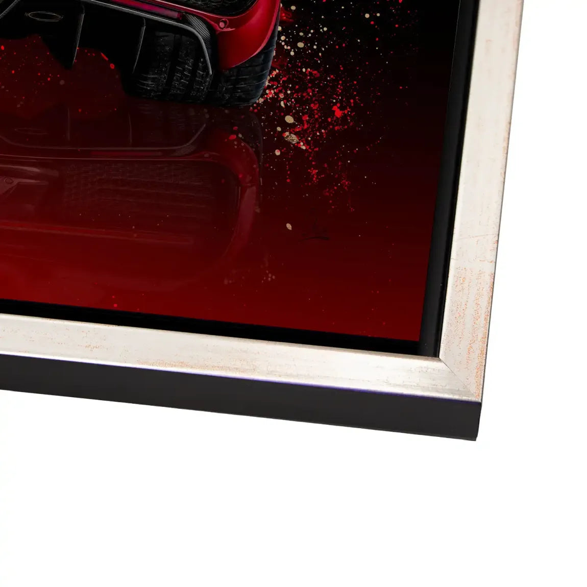 Red Empire Bugatti AluDibond Bild