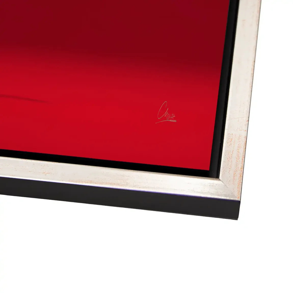 Red Heels Alu Dibond Bild