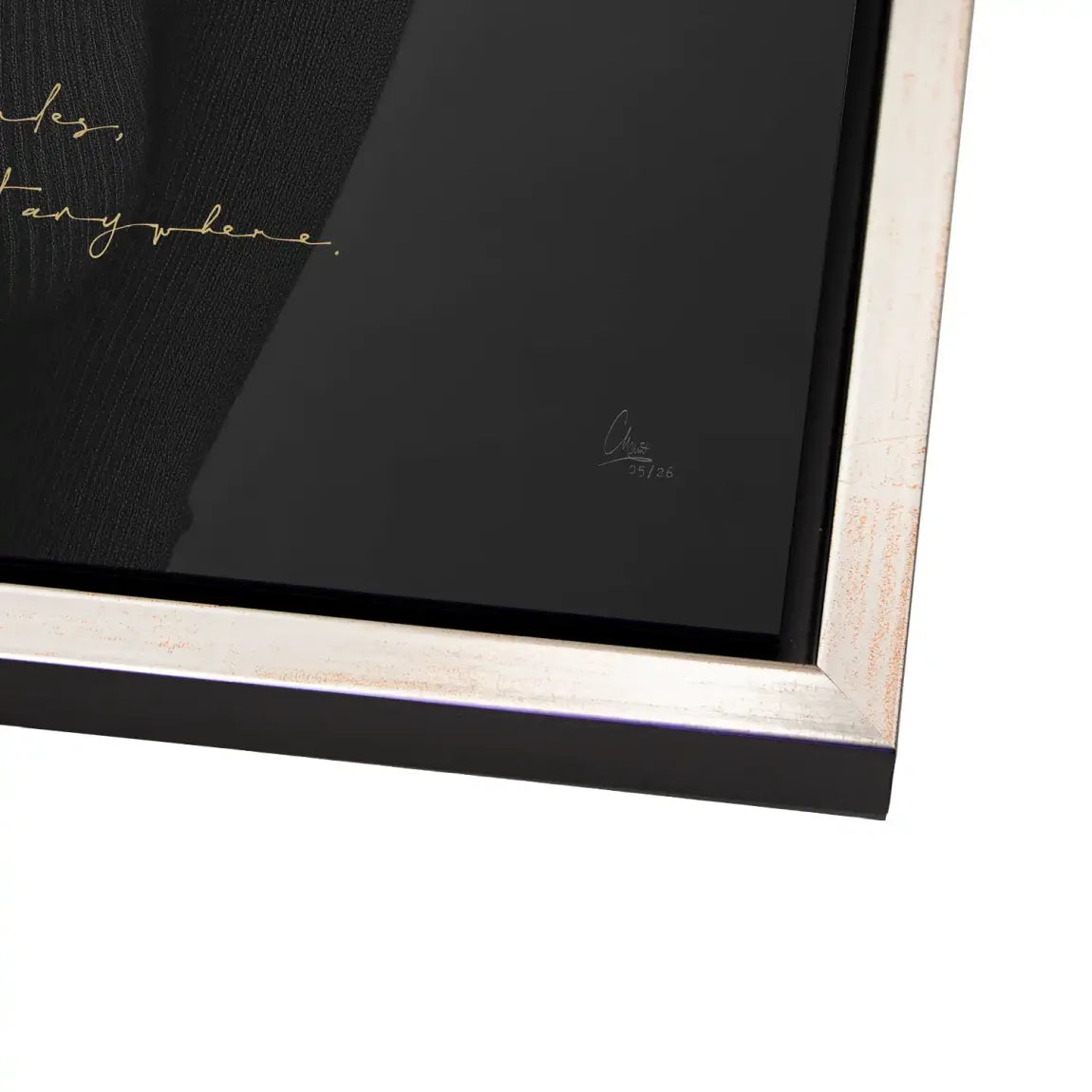 Marilyn Monroe Lächeln Alu Dibond Wandbild