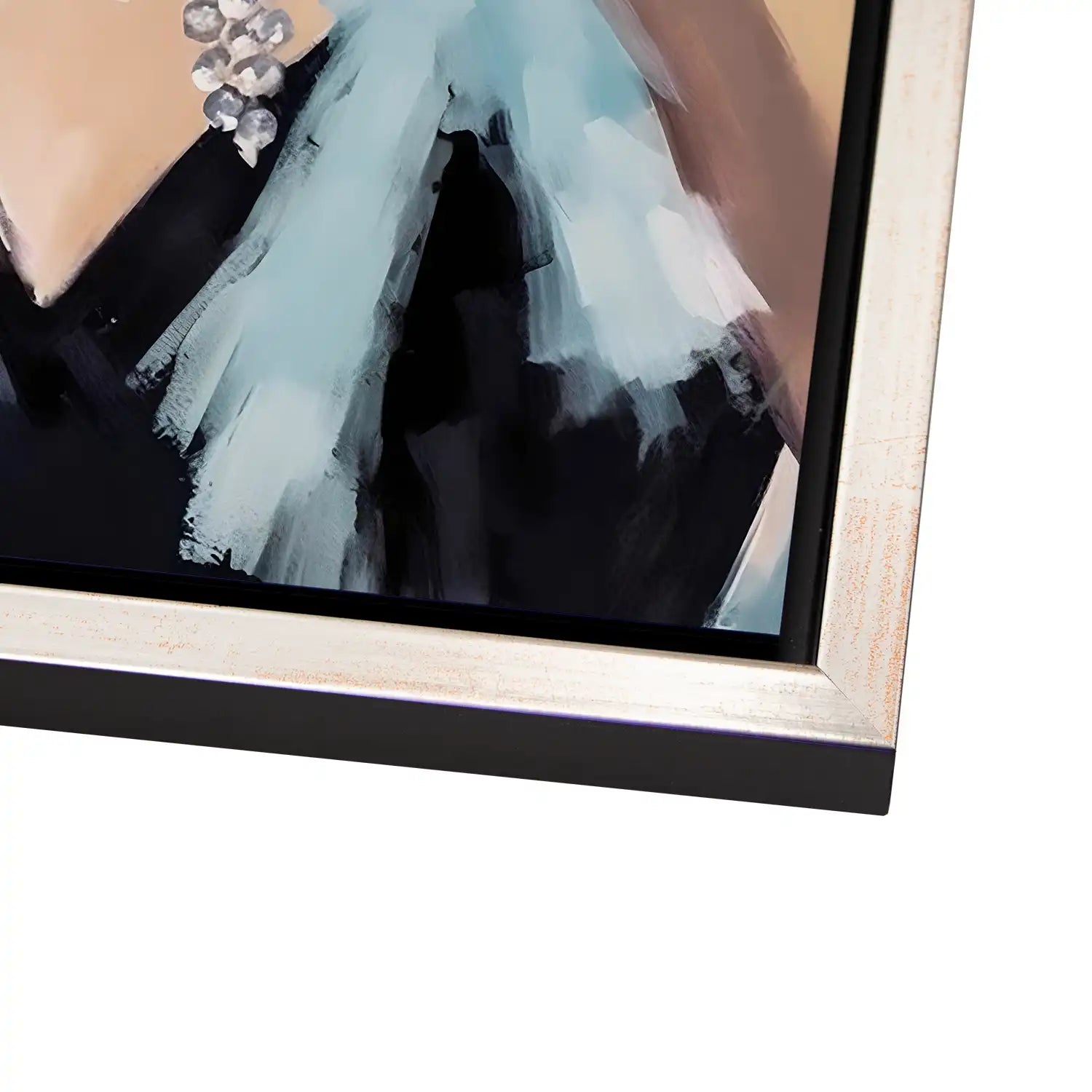 Audrey Hepburn Tiffany Style AluDibond Bild INGALERIE