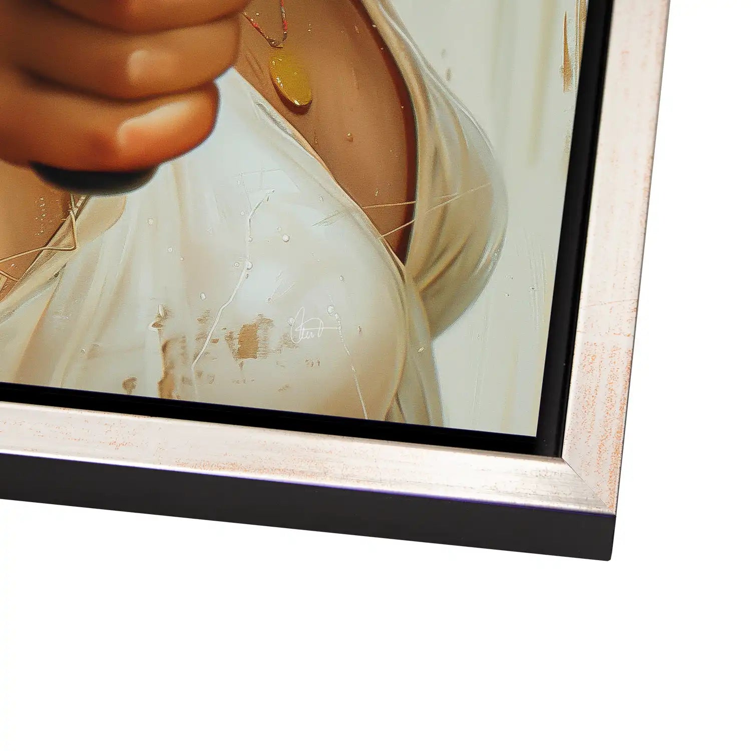 Beauty Gun Girl AluDibond Bild INGALERIE