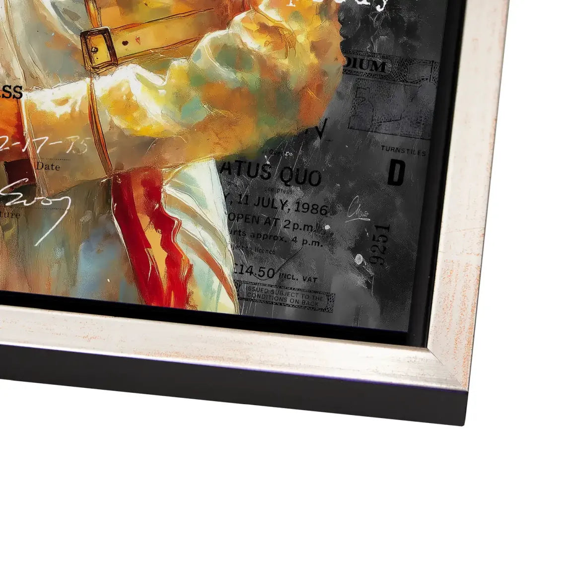 Freddie Mercury Bohemian Alu Dibond Bild