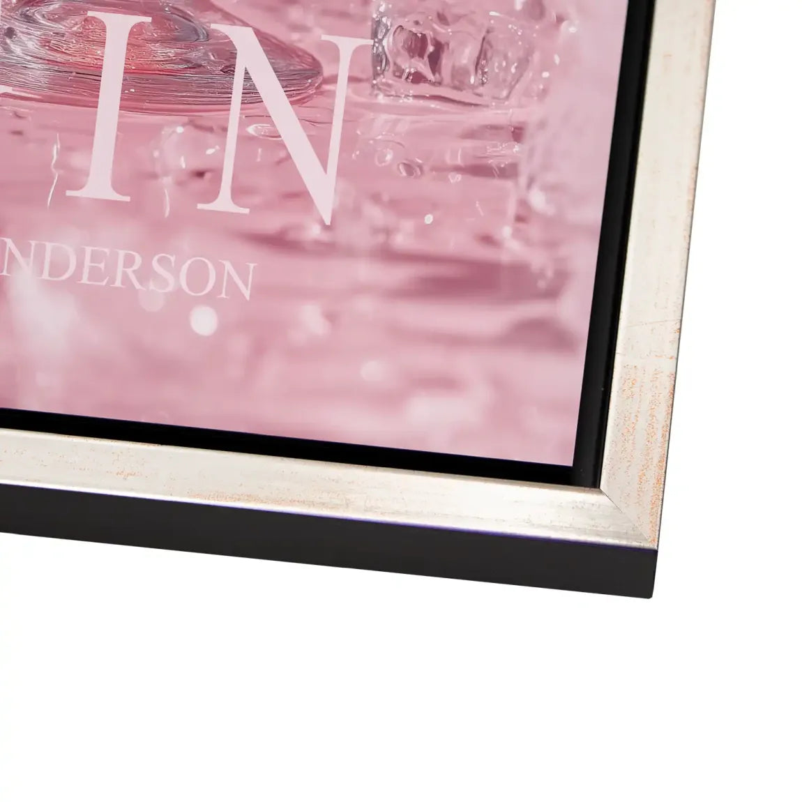 Gin Rosé Alu Dibond Bild