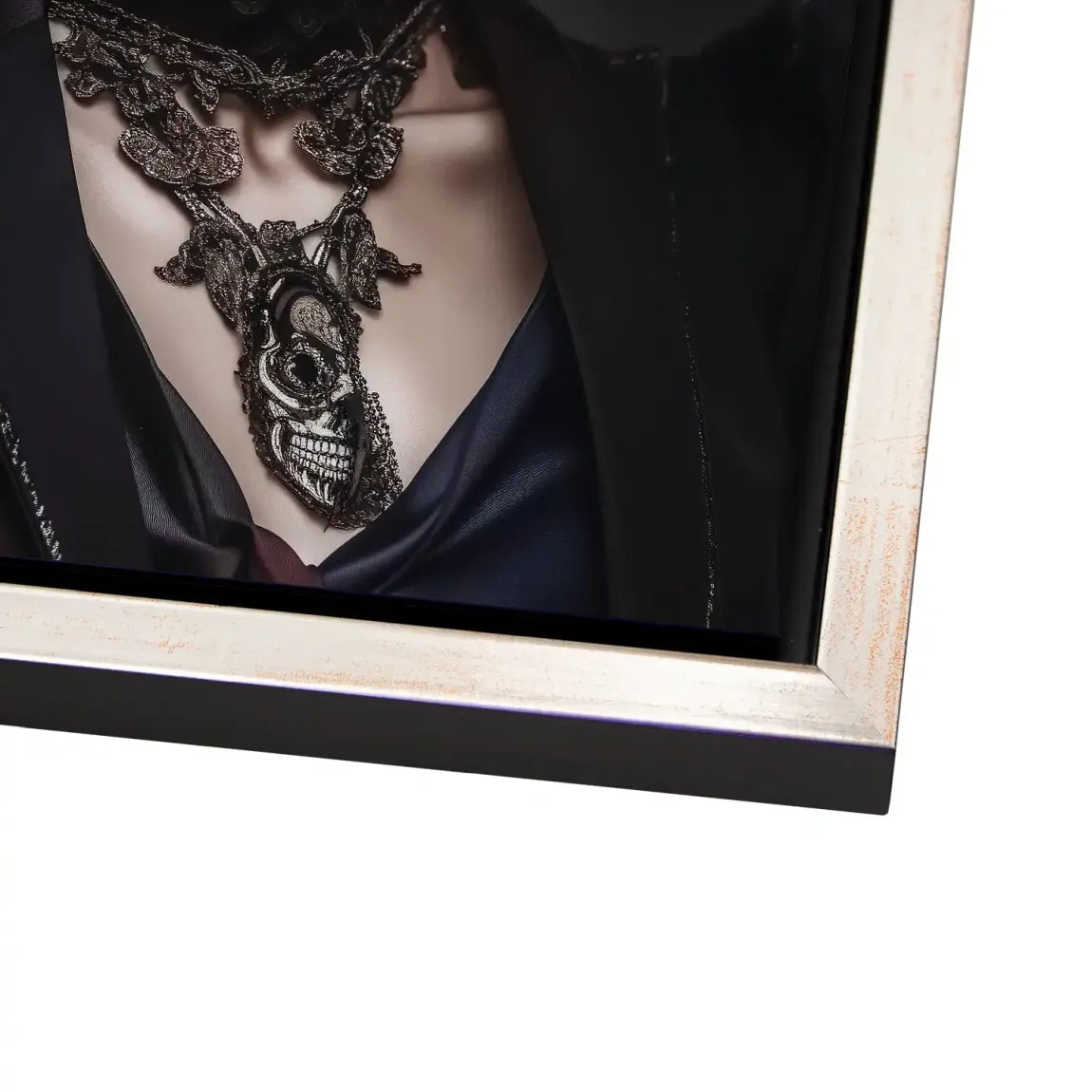 Lady der Schatten Bild auf Alu Dibond INGALERIE