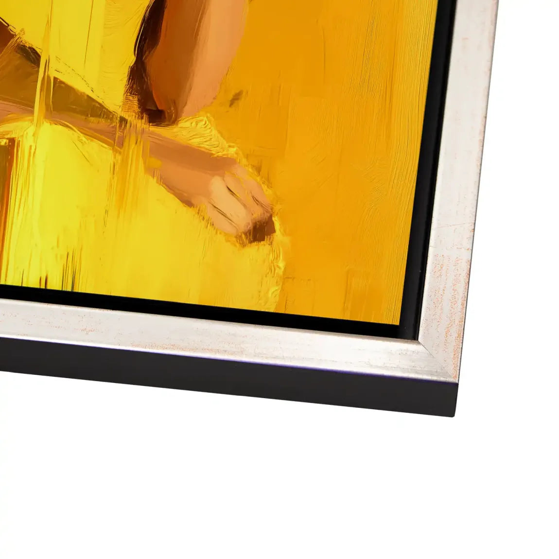 Amber Velvet Elegance Alu Dibond Bild INGALERIE