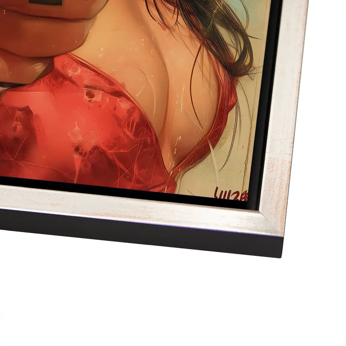 Velvet Gun Alu Dibond Bild