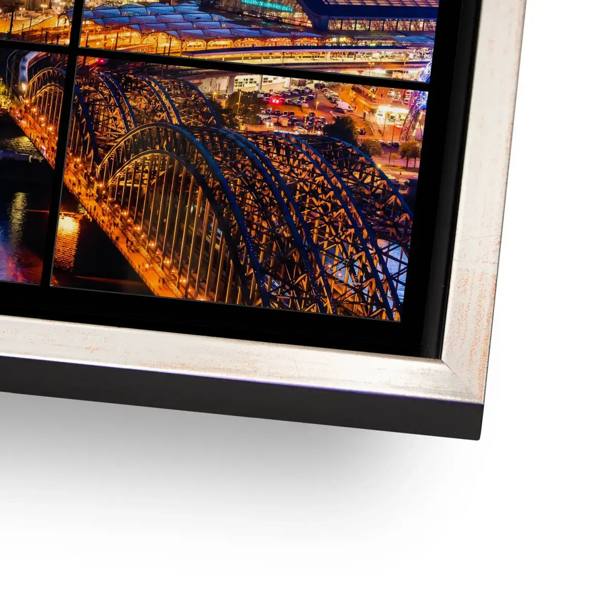 Köln Skyline View AluDibond Bild