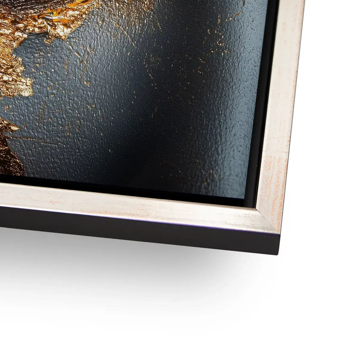 Flammenblick der Stille AluDibond Bild INGALERIE